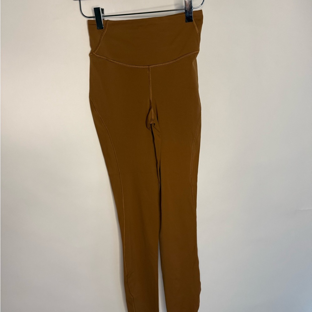 Lulu Lemon set top and bottom XS copper color